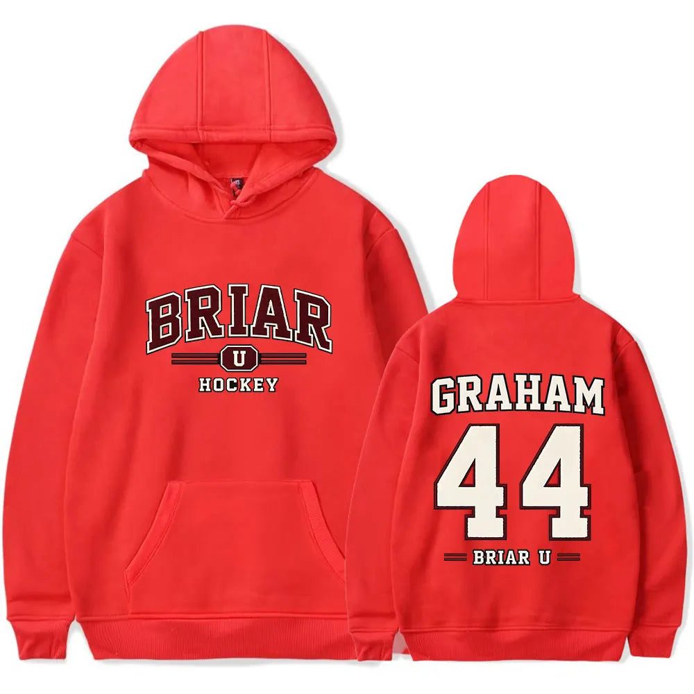 Off Campus Graham 44 Briar University Merch Hoodies Cosplay Women Men Fashion Long Sleeve Sweatshirts