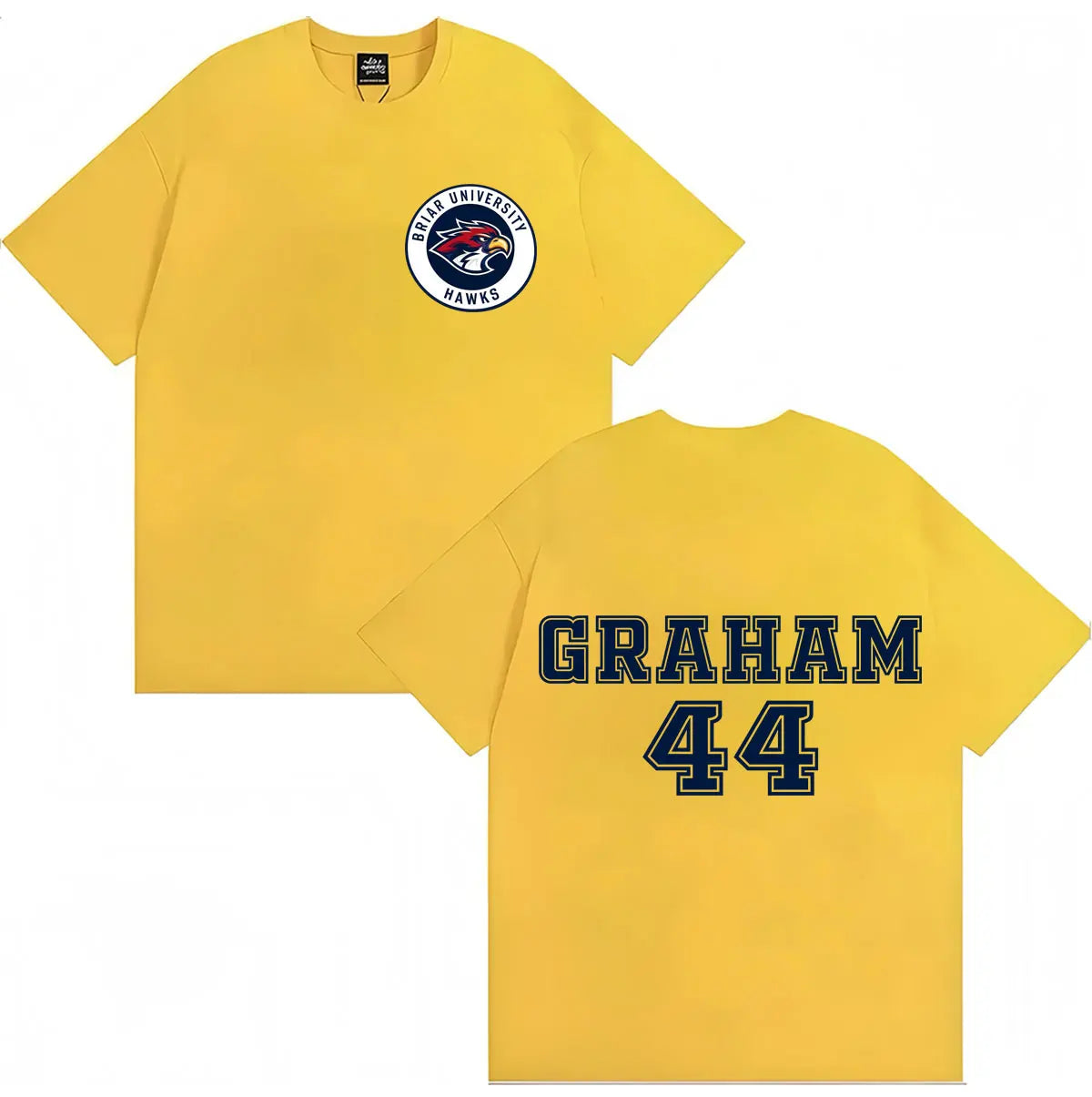 Off Campus Briar University Jersey Graham 44 22 T Shirts TV Series Fashion Men Women Classic Design T-shirt Loose Cotton T Shirt