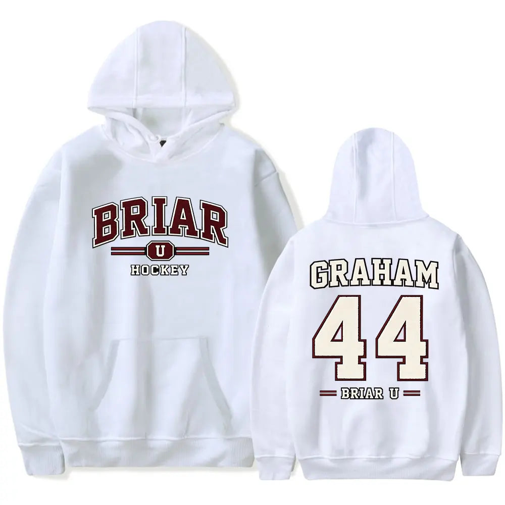 Off Campus Graham 44 Briar University Merch Hoodies Cosplay Women Men Fashion Long Sleeve Sweatshirts