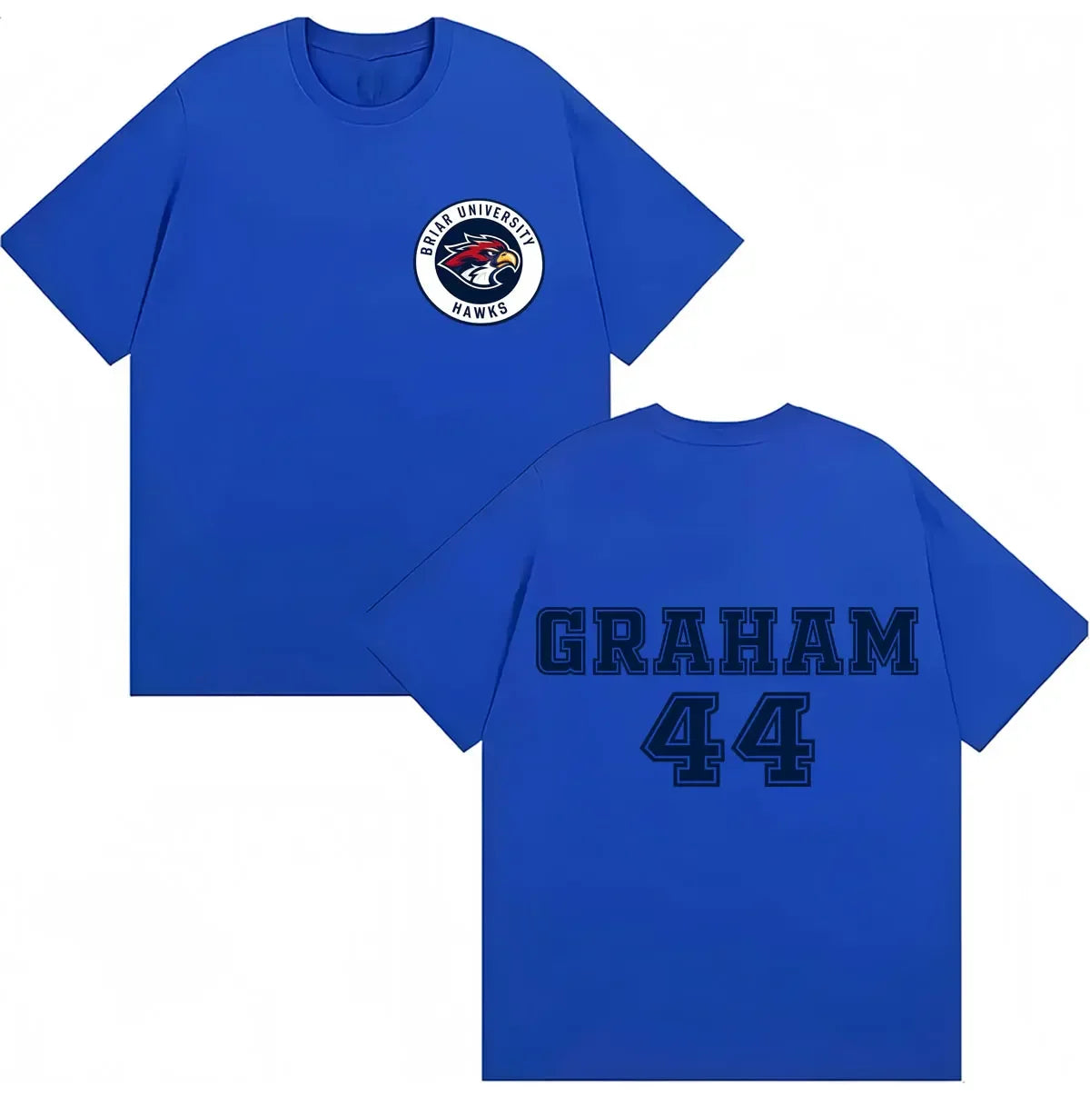 Off Campus Briar University Jersey Graham 44 22 T Shirts TV Series Fashion Men Women Classic Design T-shirt Loose Cotton T Shirt