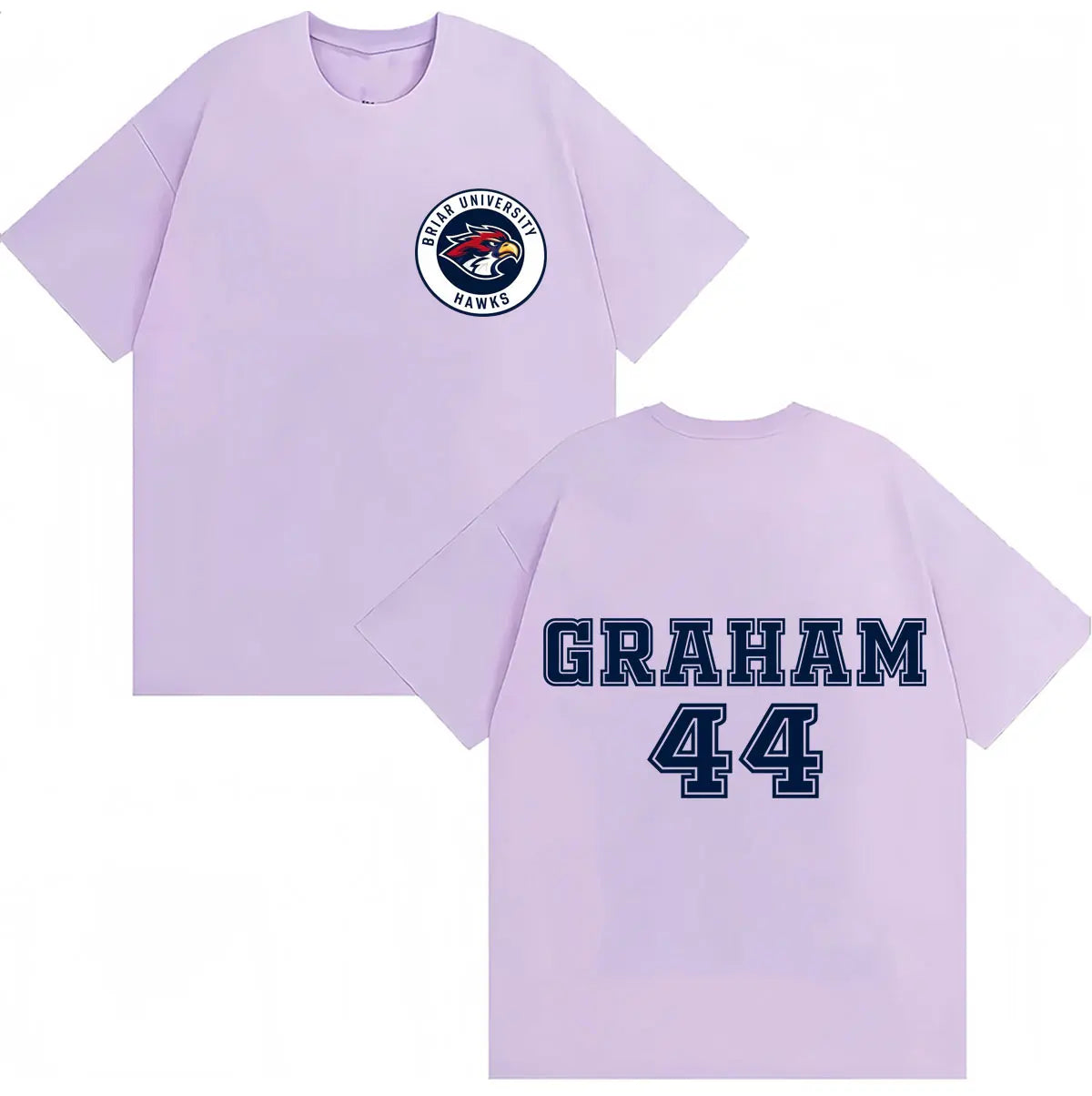 Off Campus Briar University Jersey Graham 44 22 T Shirts TV Series Fashion Men Women Classic Design T-shirt Loose Cotton T Shirt