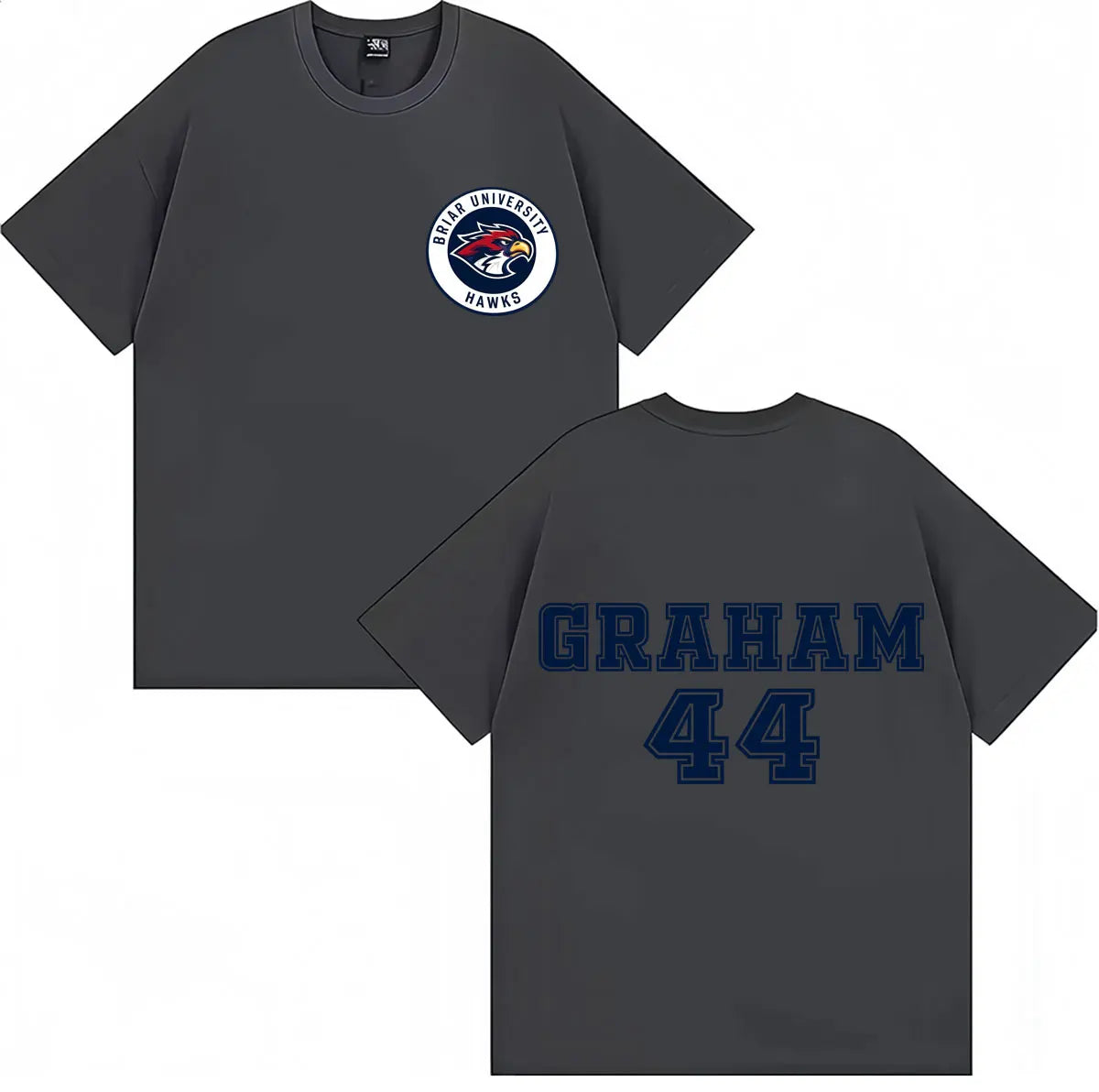 Off Campus Briar University Jersey Graham 44 22 T Shirts TV Series Fashion Men Women Classic Design T-shirt Loose Cotton T Shirt