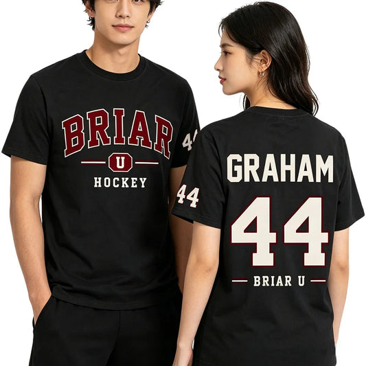 TV Off Campus Design Tees Graham 44 22 DI LAURENTIS 66 Tucker46 T-shirt Graphic Merch Short Sleeve Cotton Women/Men Tshirts Top