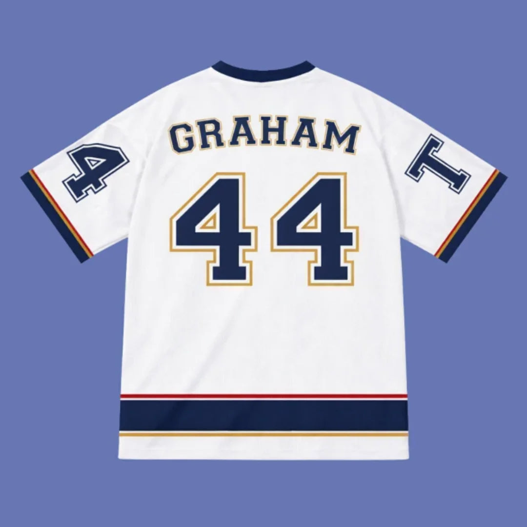 Off Campus Briar University Garrett Graham NO.44 ice hockey jersey Summer Sports Men's T-shirt Kid's Clothing Tee Y2K Woman ﻿