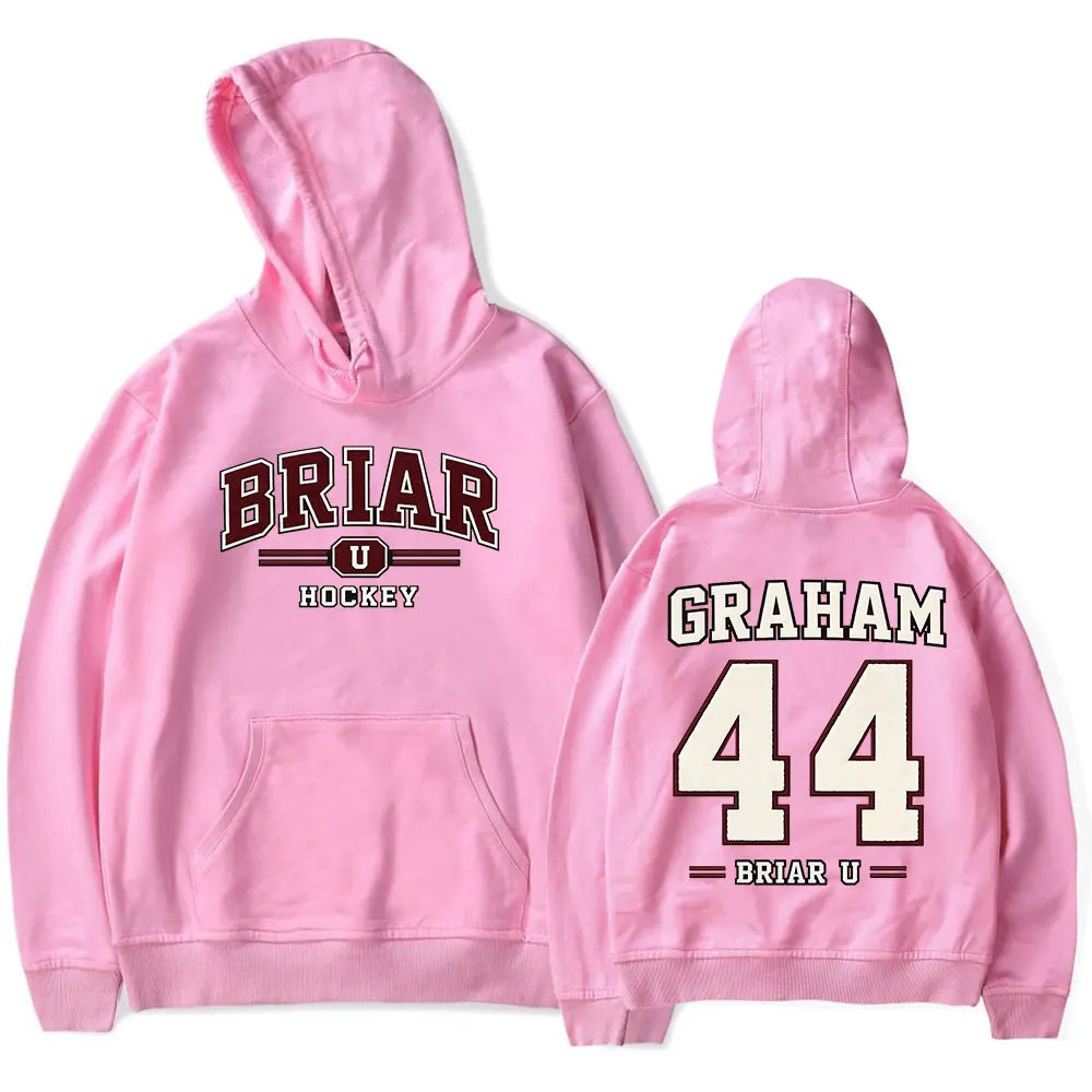 Off Campus Graham 44 Briar University Merch Hoodies Cosplay Women Men Fashion Long Sleeve Sweatshirts