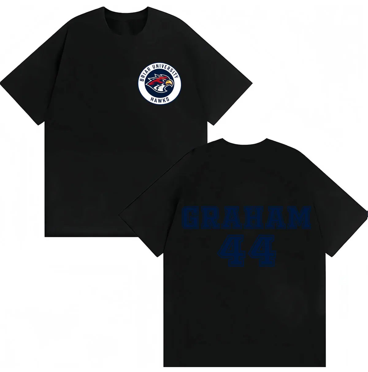 Off Campus Briar University Jersey Graham 44 22 T Shirts TV Series Fashion Men Women Classic Design T-shirt Loose Cotton T Shirt
