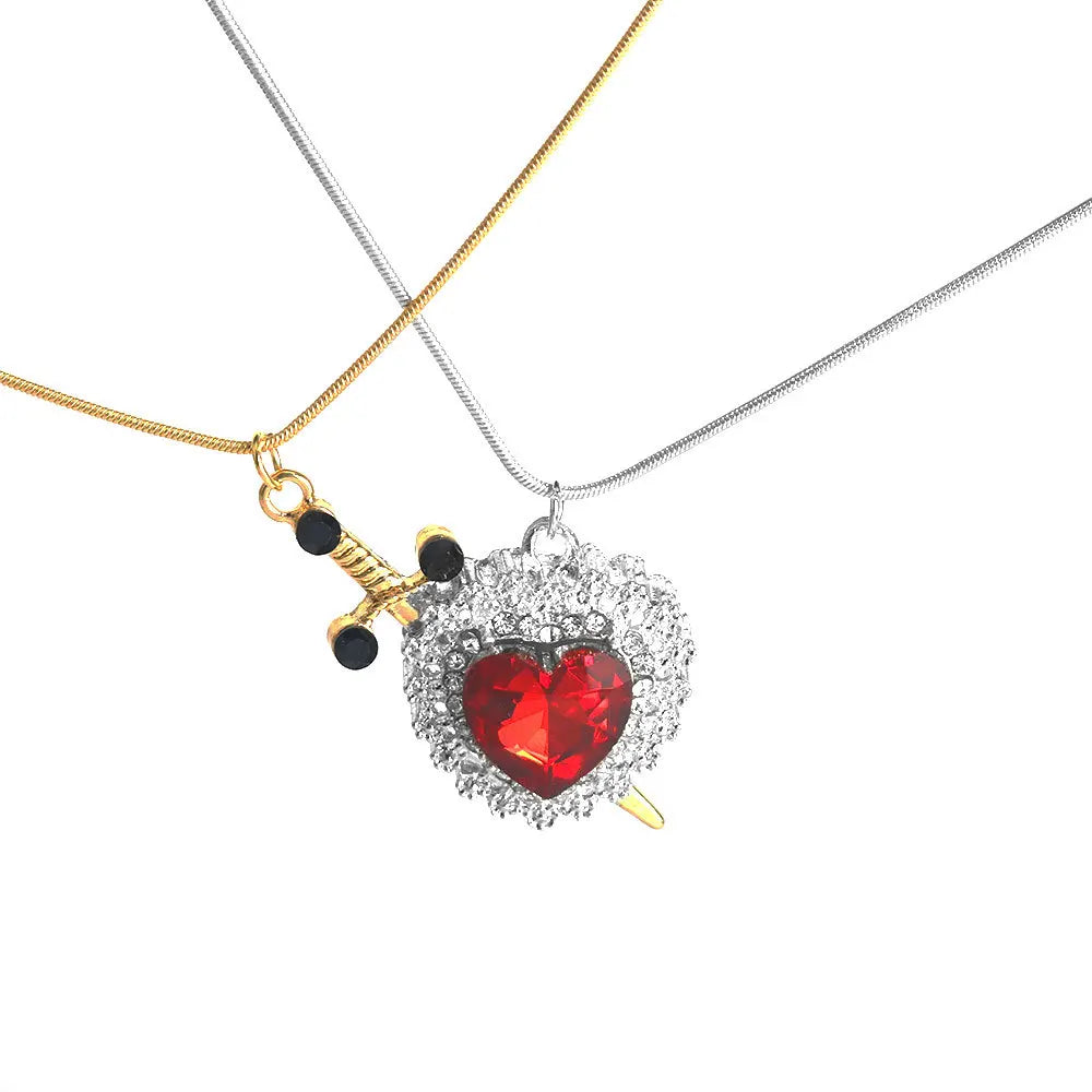 Sword Heart Necklace