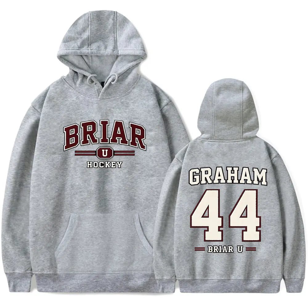 Off Campus Graham 44 Briar University Merch Hoodies Cosplay Women Men Fashion Long Sleeve Sweatshirts