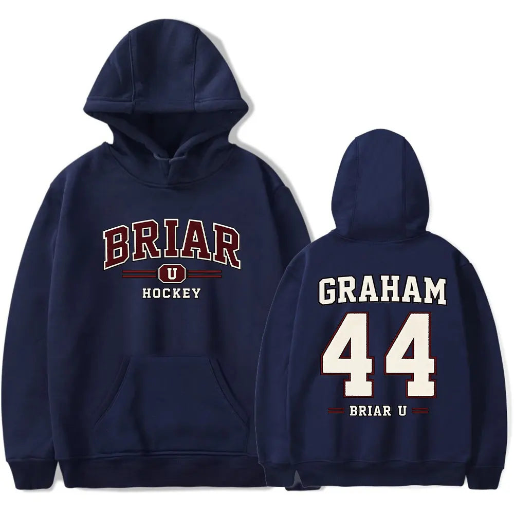 Off Campus Graham 44 Briar University Merch Hoodies Cosplay Women Men Fashion Long Sleeve Sweatshirts